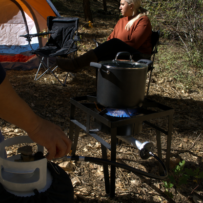 Flame King Heavy Duty 200,000 BTU Propane Gas Single Burner Cooker