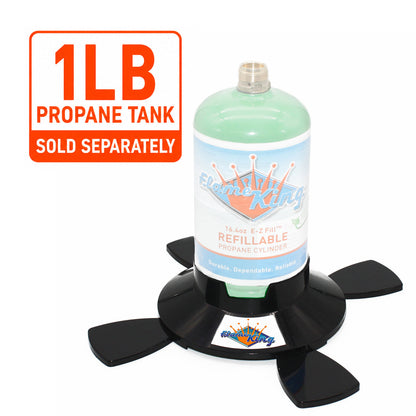 Flame King Base for 1lb Propane Cylinder