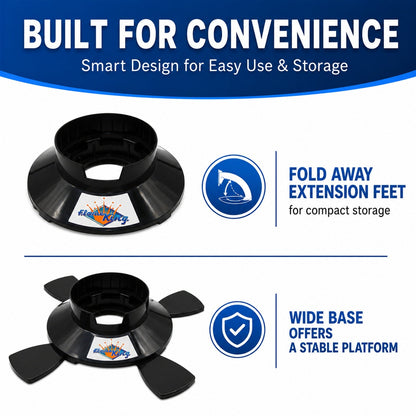 Flame King Base for 1lb Propane Cylinder