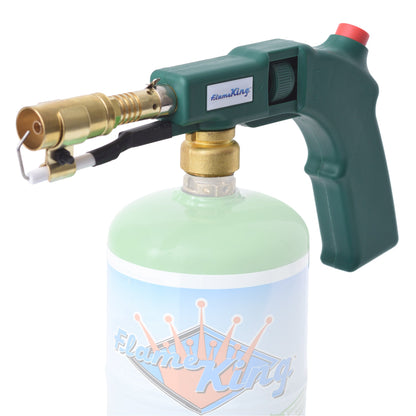 Flame King High Intensity Propane Cooking Searing Torch with Electric Start & Comfort Handle