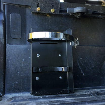 Flame King T-Racks 10lb Propane Tank Mounting Brackets Strap Campervan Overland Vehicles