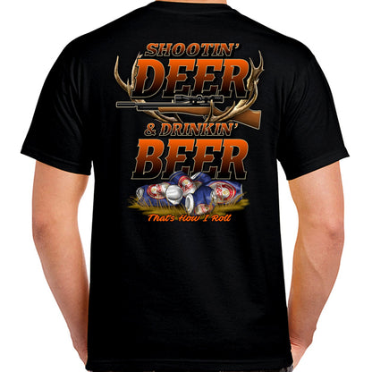 Shootin' Deer & Drinkin' Beer T-Shirt