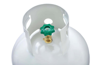 Flame King 100lb Empty Propane Tank LP Cylinder with POL Valve