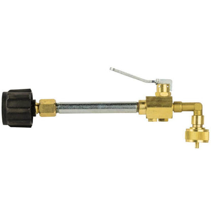 Flame King 1 lb Refillable Propane Cylinder Kit with Adapter & Stand
