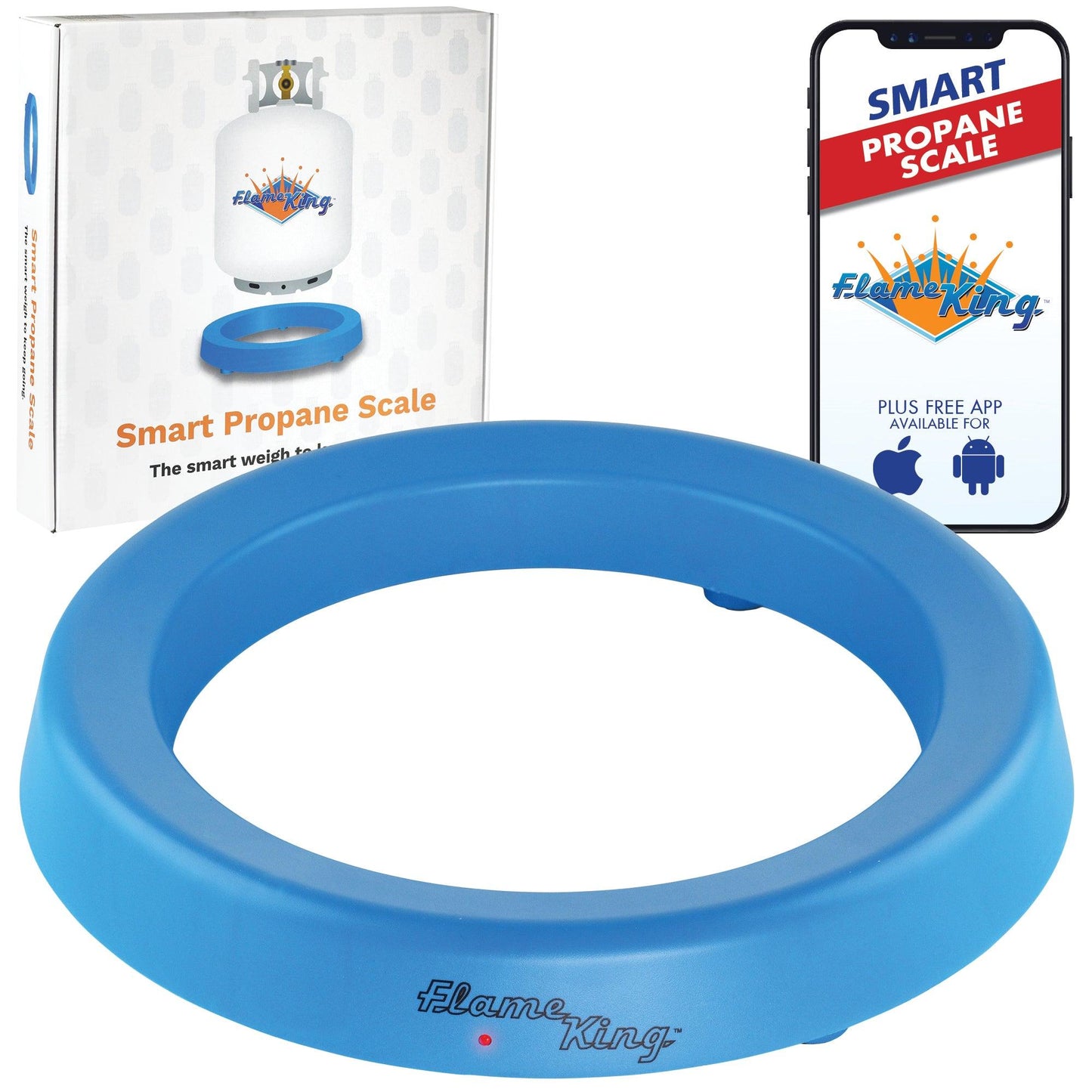Flame King Smart Wireless Gauge Propane Tank Scale