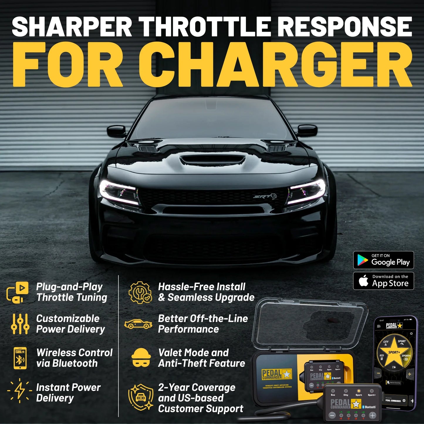 Pedal Commander for Dodge Charger