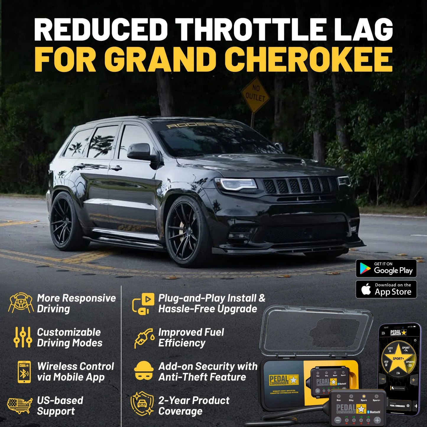 Pedal Commander for Jeep Grand Cherokee