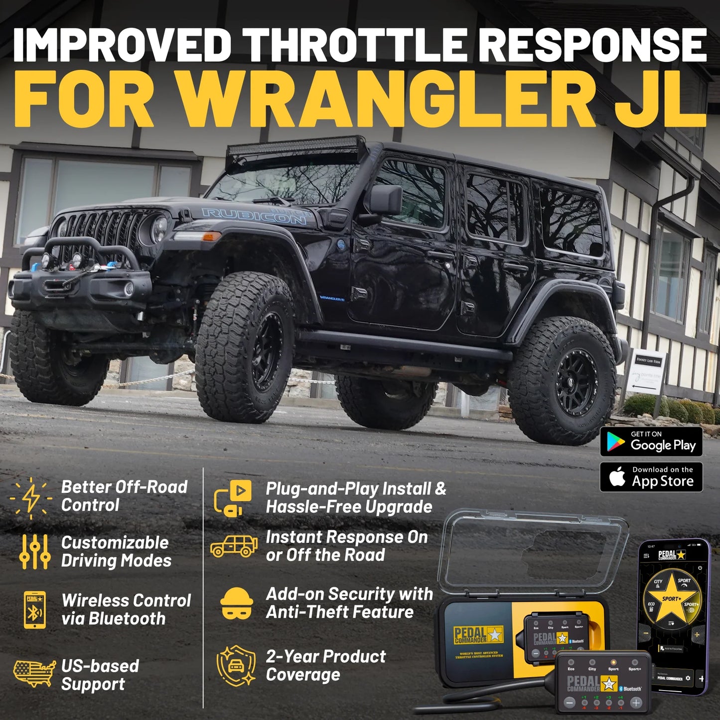 Pedal Commander for Jeep Wrangler