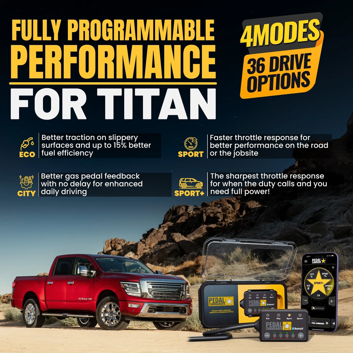 Pedal Commander for Nissan Titan