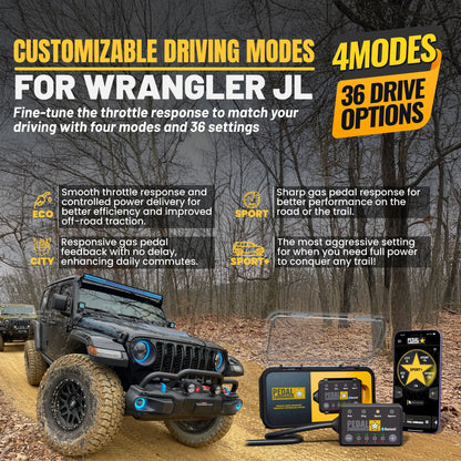 Pedal Commander for Jeep Wrangler