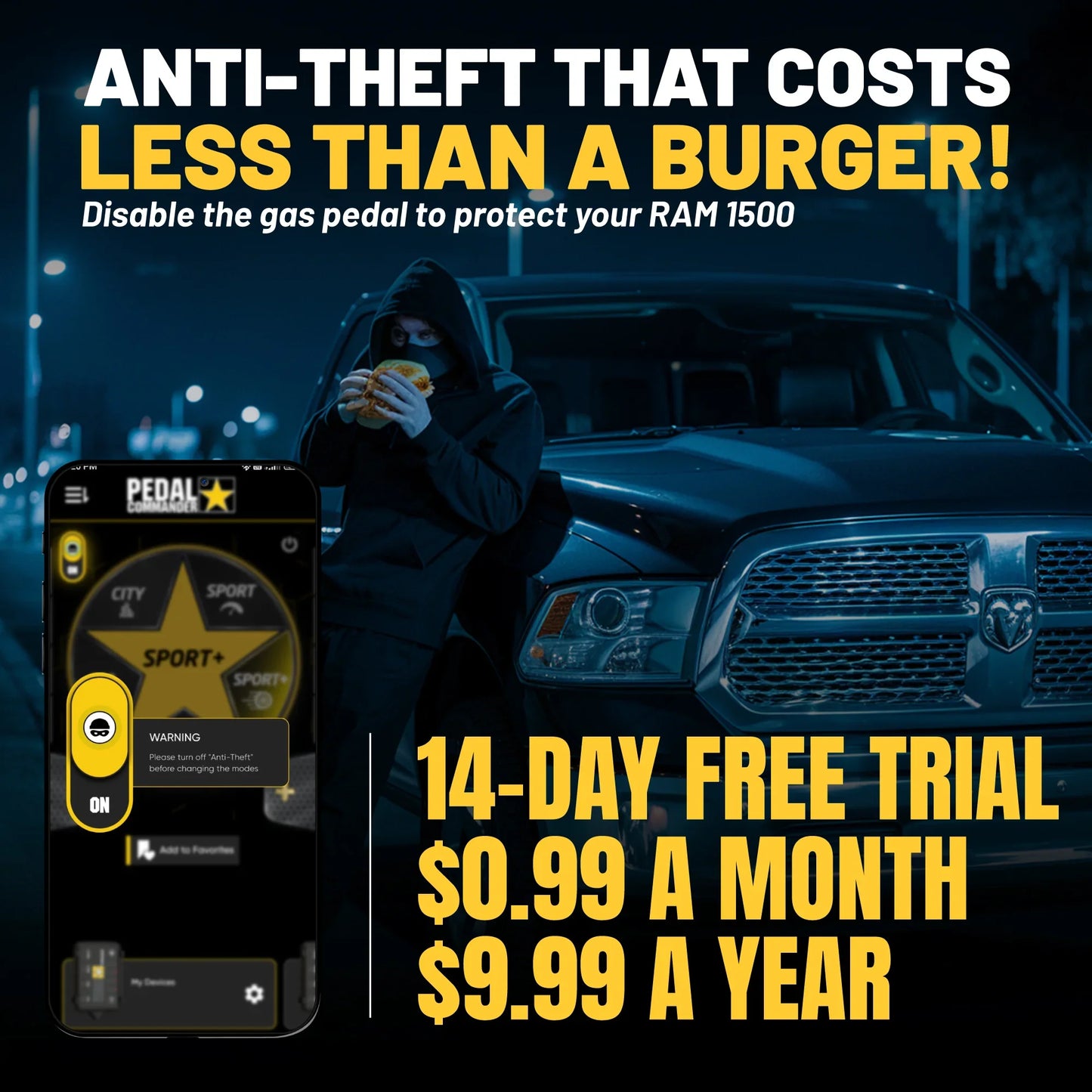 Pedal Commander for RAM 1500 Classic