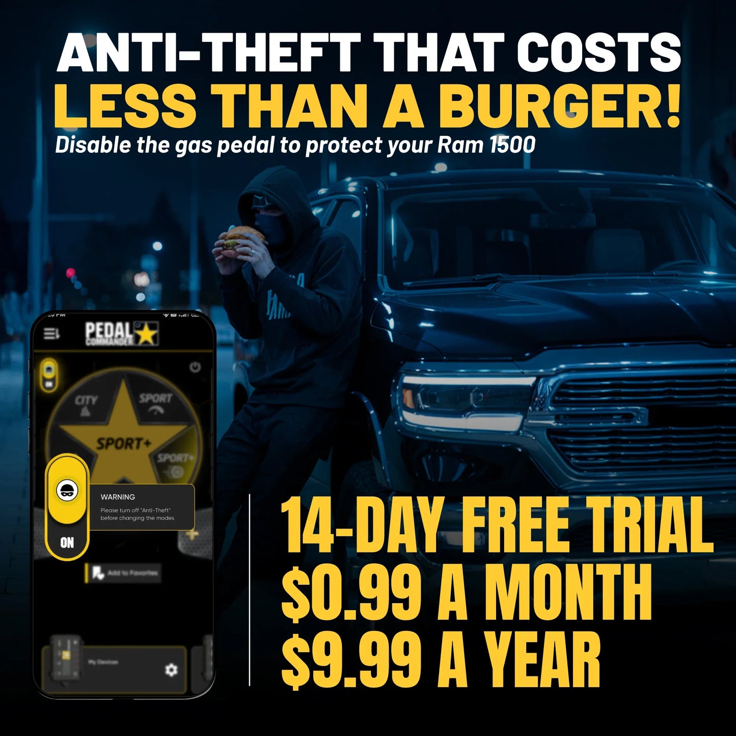 Pedal Commander for RAM 1500