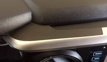 Premium Cast Matte Black Vinyl Anti-Glare Decals for 2016-2023 Tacoma Dashboard