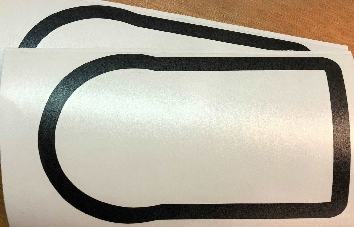 Premium Cast Matte Black Vinyl Decals for 2016-2023 Tacoma Center Console