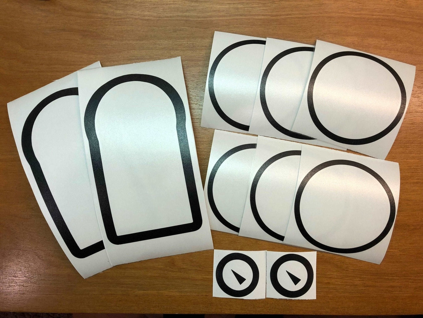 Premium Cast Vinyl Dashboard Blackout Decals for 2016-2023 Tacoma