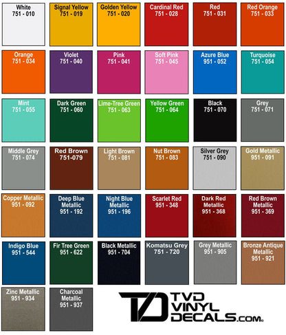 Premium Cast Vinyl Decal Letter Inserts for 2024-2026 Tacoma Tailgate