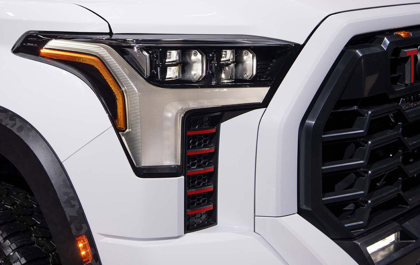 Premium Cast Vinyl Decals for 2022-2026 Tundra Grill Ribs x2