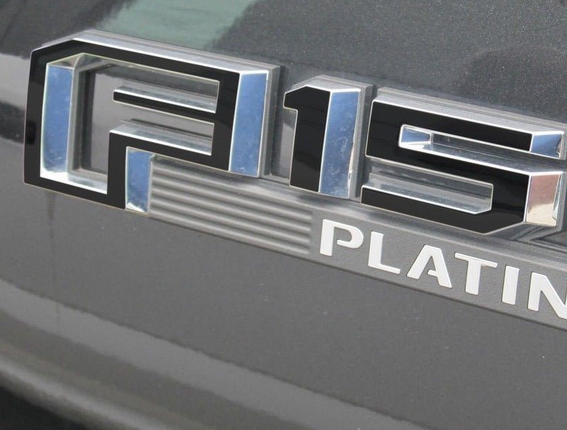 Premium Cast Vinyl Decal Letters for 2016-2020 F-150 Fender and Tailgate Emblems