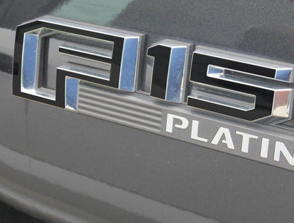 Premium Cast Vinyl Decal Letters for 2016-2020 F-150 Fender and Tailgate Emblems