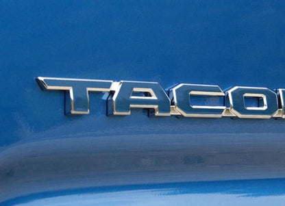 Premium Cast Vinyl Decal Letters for 2016-2023 Tacoma Door and Tailgate Emblems