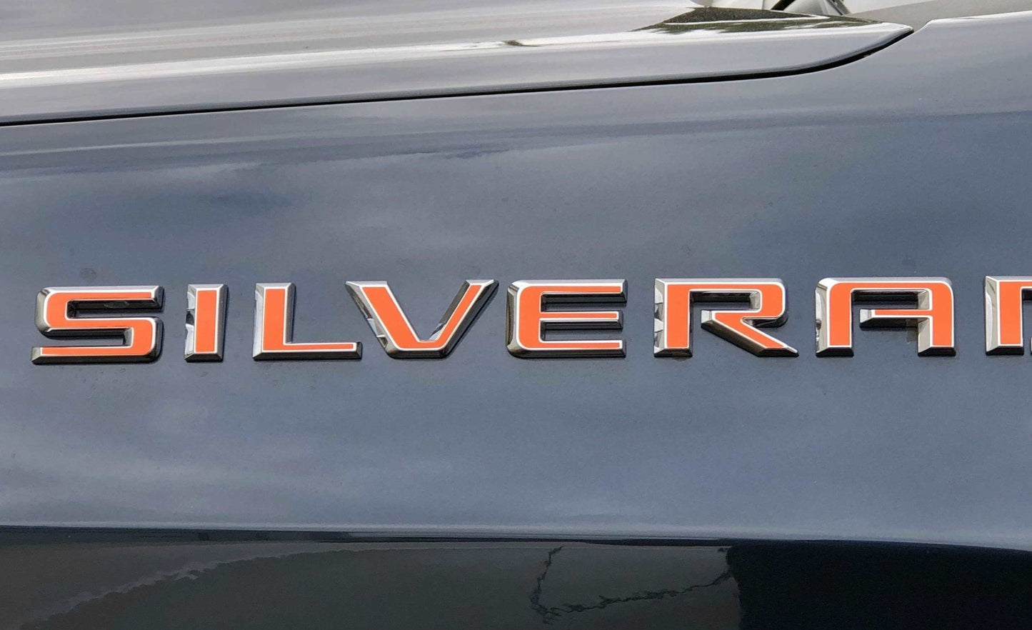 Premium Cast Vinyl Decal Letters for 2019-2025 Silverado Fender and Tailgate Emblems