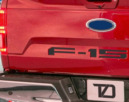 Premium Cast Vinyl Decal Letter Inserts for 2018-2020 F-150 Tailgate