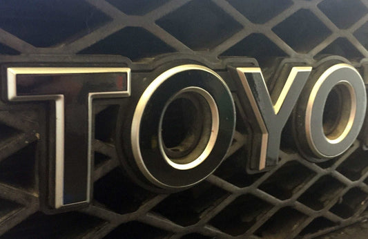 Premium Cast Vinyl Decal Letters for FJ Cruiser Grille