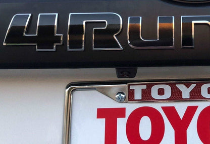 Premium Cast Vinyl Decal Letter Inlays for 2010-2024 4Runner Liftgate and Side Emblems