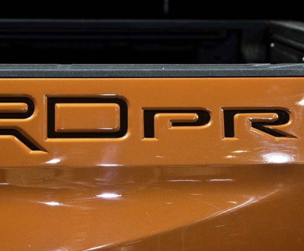 Premium Cast Vinyl Decal Letter Inserts for 2015-2021 Tundra TRD Pro Bedside Fenders x2