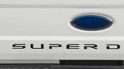 Premium Cast Vinyl Decal Letter Inserts for 2017-2025 SUPER DUTY Tailgate