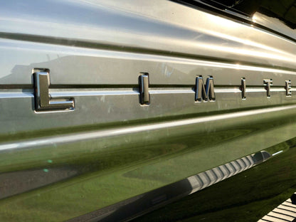 Premium Cast Vinyl Decal Letter Inlays for 2016-2026 F-150 LIMITED Hood and Tailgate