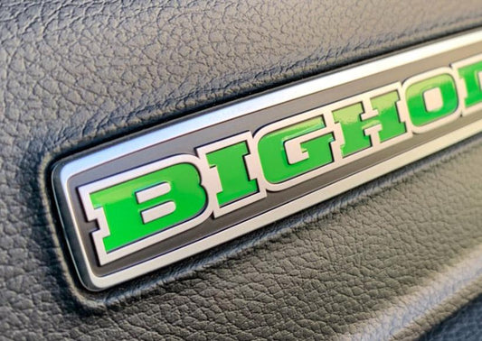 Premium Cast Vinyl Decal Letter Inserts for 2019-2026 RAM 1500 BIGHORN Dashboard