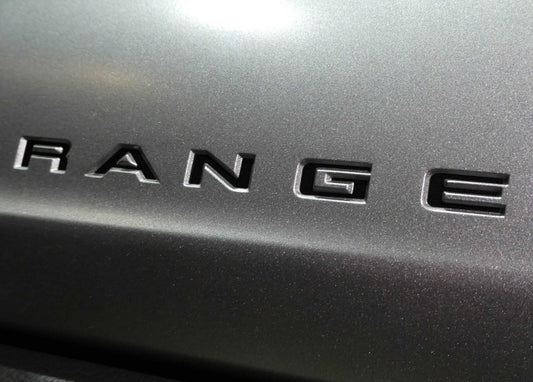 Premium Cast Vinyl Decal Letter Inserts for 2019-2023 Ranger Dashboard