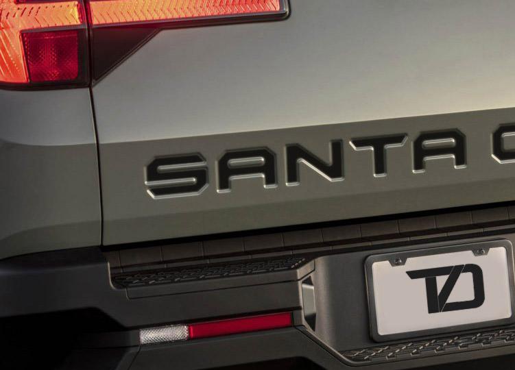 Premium Cast Vinyl Decal Letter Inserts for 2022-2026 Santa Cruz Tailgate