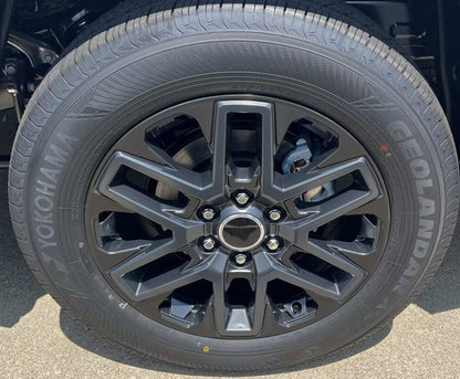 Premium Cast Vinyl Decal Overlays for 2022-2026 Tundra Limited 20" Wheels