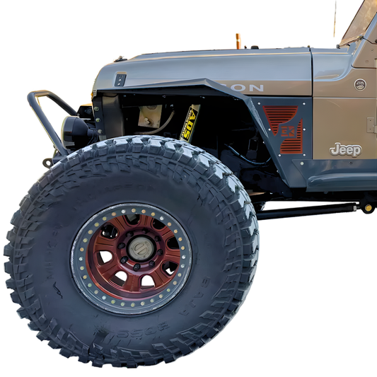 Diamond Series High Clearance Front Fenders w/Comp Inners for Jeep TJ Wrangler