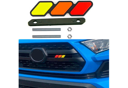 4Runner, Tacoma, Tundra, Tri-Color Badge Emblem Decoration