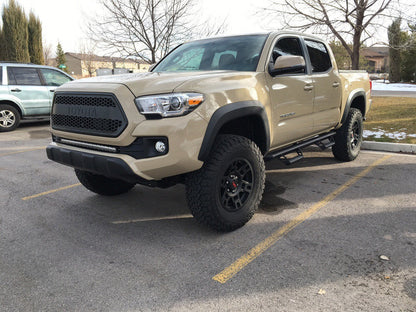 32" Lower Bumper Flush Slim Light Bar Kit For 2016-2023 Toyota Tacoma