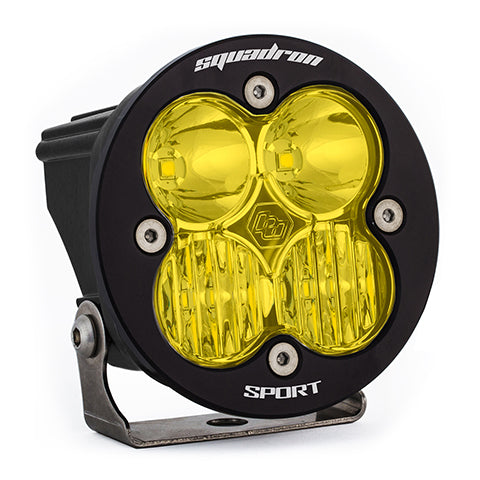 LED Light Pod Amber Lens Driving/Combo Pattern Each Squadron R Sport Baja Designs