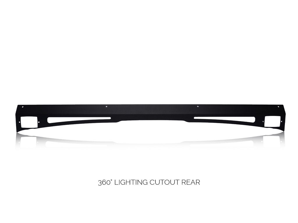 Roof Rack back Option Black with Light cut outs