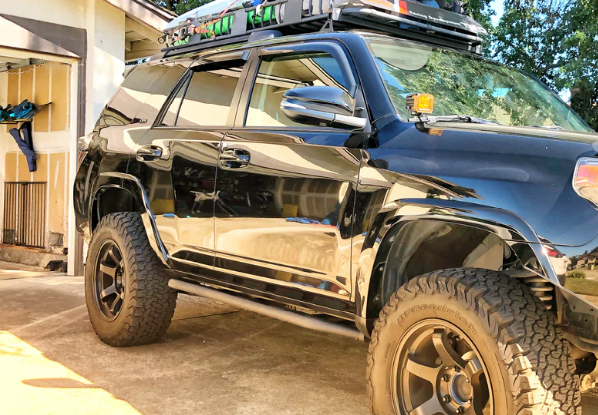 2010-2024 TOYOTA 4RUNNER TRAIL EDITION BOLT ON ROCK SLIDERS