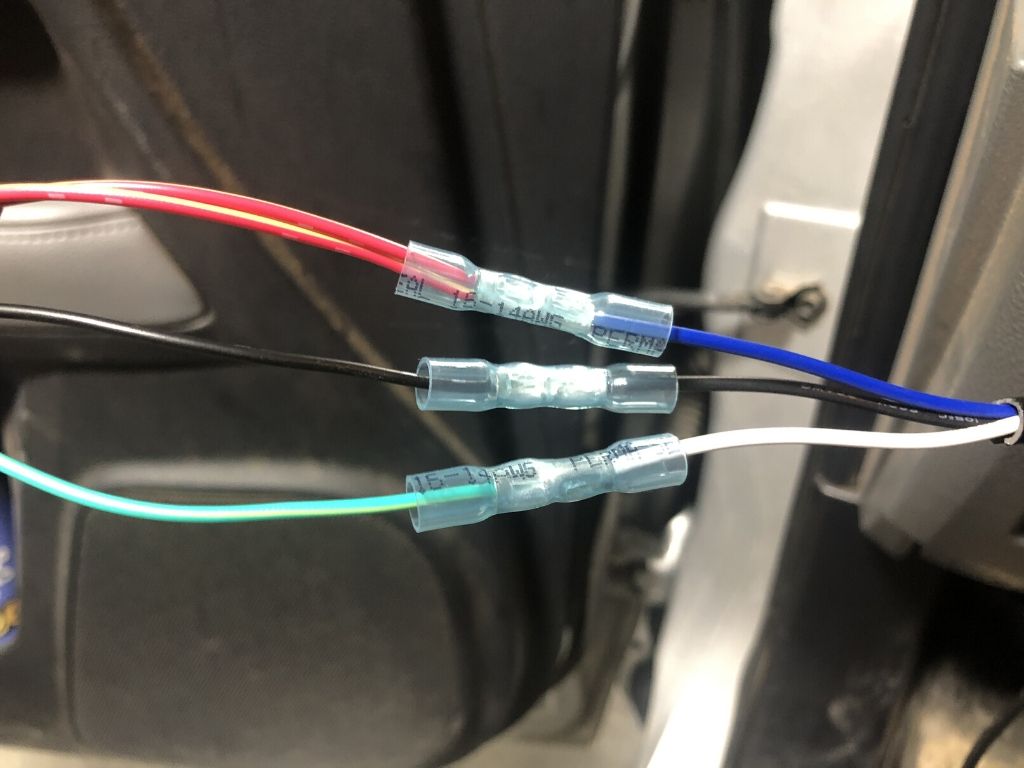 Wire colors connected - Toyota OEM style ditch lights switch - Cali Raised LED