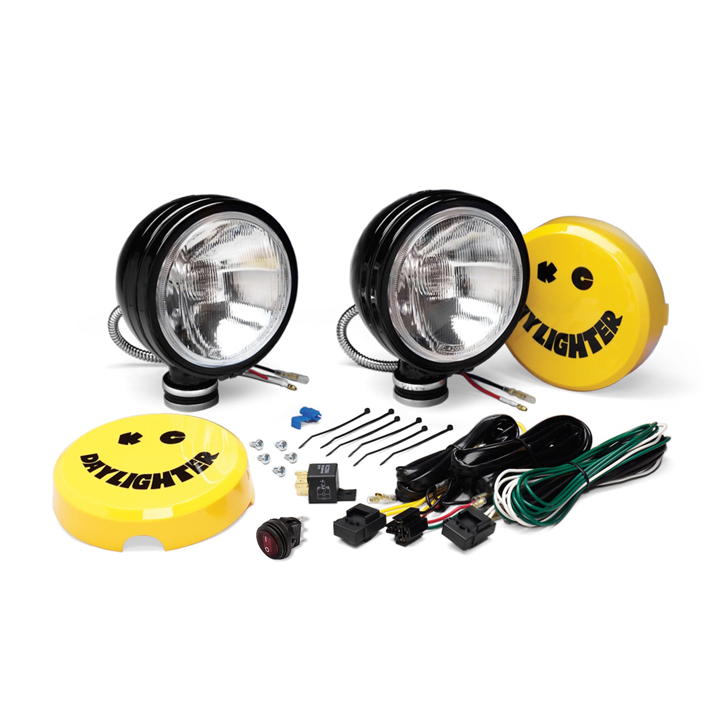 6" Daylighter Halogen - 2-Light System - 100W Spread Beam