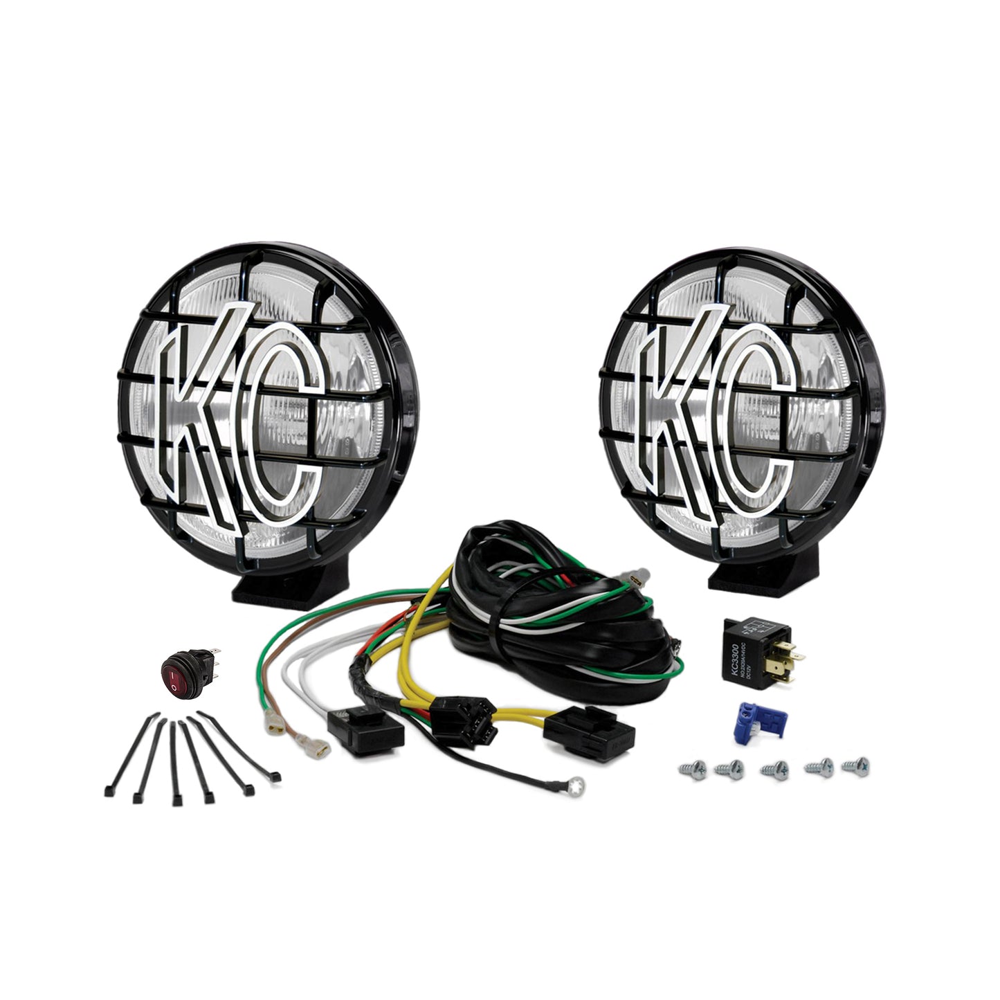 6" Apollo Pro Halogen - 2-Light System - 100W Fog Beam